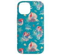 Disney Princess Ariel Flounder and Sebastian Under the Sea Case for iPhone 14