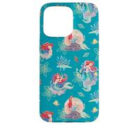 Disney Princess Ariel Flounder and Sebastian Under the Sea Case for iPhone 15 Pro Max
