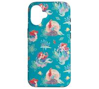 Disney Princess Ariel Flounder and Sebastian Under the Sea Case for iPhone 16