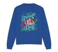 Disney Princess Ariel, Mulan, Tiana Group Hug Sweatshirt Royal | Size: Medium Disney Princess Royal M