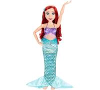 Disney Princess Ariel Playdate 32" / 81cm Doll, Official Disney by Jakks Pacific, My Size Articulated Doll, Wearable Hair Clips for You and Ariel, Brush Her Hair with Included Dinglehopper, For 3+