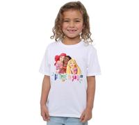 Disney Princess Be True, Be You Ariel, Moana, And Rapunzel T-Shirt White Disney Princess White 9-10 Years