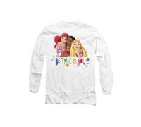 Disney Princess Be True, Be You Ariel, Moana, & Rapunzel T-Shirt, White | Size: Medium Disney White M