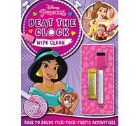 Disney Princess: Beat the Clock Wipe Clean (Timed Activities for Kids)