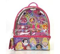 Disney Princess Beauty Backpack - Makeup Set for Kids - Colourful Backpack with Head-to-Toe Makeup for Girls, Manicure Kit and Accessories - Gift for Girls