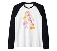 Disney Princess Belle Aurora Jasmine Ariel Cinderella Charms Raglan Baseball Tee
