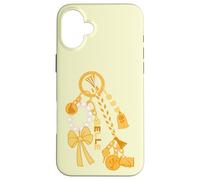 Disney Princess Belle Beauty and the Beast Charms Case for iPhone 16 Plus