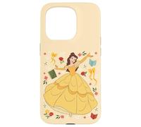 Disney Princess Belle Beauty and the Beast Collage Portrait Case for iPhone 15 Pro