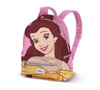Disney Princess Belle-Small Heady Premium backpack, Pink 22 x 25 cm, Capacity 8.25 L