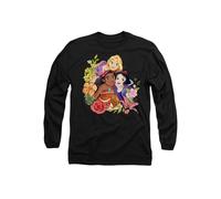 Disney Princess Bouquet With Rapunzel, Moana & Snow White T-Shirt, Black | Size: Small Disney Black S