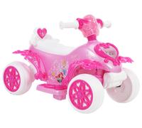 Disney Princess Bubble Quad Bike Electric Ride On - 6V