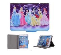 Disney Princess Case for iPad Mini 6 2021 (8.3 inch) - Compatible With Apple 6th Generation - Protective Cover for Kids (Princesses Love Purple)