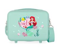 Disney Princess Celebration Adaptable Toiletry Bag, Green, 29 x 21 x 15 cm, Rigid ABS 9.14 L