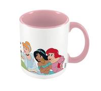 Disney Princess Characters Mug White/pink (One Size)