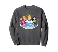 Disney Princess Christmas Dreams Cinderella, Aurora, Mulan Sweatshirt