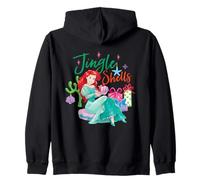 Disney Princess Christmas Jingle Shells Little Mermaid Ariel Zip Hoodie