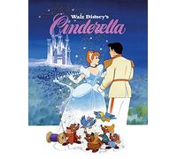 Disney Princess Cinderella Canvas Print, Multi-Colour, 60 x 80 cm
