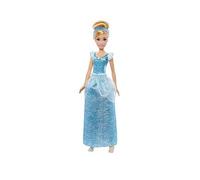 Mattel Disney Princess Dolls, Cinderella Posable Fashion Doll with Sparkling Clothing and Accessories, Disney Movie Toys, HLW06