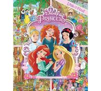 Disney Princess Cinderella, Tangled, Aladdin and More!- Look and Find Activity Book - PI Kids