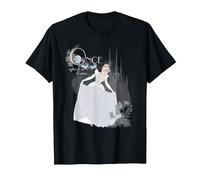 Disney Princess Cinderella Vintage Once Upon a Time T-Shirt, Men, Black, Large