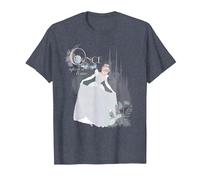 Disney Princess Cinderella Vintage Once Upon a Time T-Shirt, Men, Heather Blue, Medium