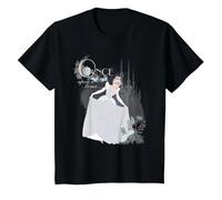 Disney Princess Cinderella Vintage Once Upon a Time T-Shirt, Youth, Black, Small
