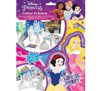Disney Creative Kids Craft Set Princess Colour in Scene