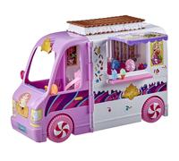 Disney Princess Comfy Squad Sweet Treats Truck, Playset with 16 Accessories, Pretend Ice Cream Shop, Toy for Girls 5 Years Old and Up