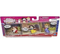 Disney Princess Comics Dolls, Snow White's Story Moments Number 1 Wish with Evil Queen and Grumpy, 3 Collector Toy Figures and Comic Strip