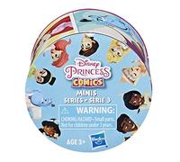 Disney Princess Comics Minis Collectible Dolls (5 cm) Surprise Box with Popular Characters from Comics Series 3
