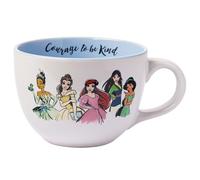 Disney Princess Courage to Be Kind Ceramic Soup Mug | Holds 24 Ounces | 0.71 Liters