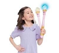 Disney Princess Create Your Magic Accessories, Officially Licensed by Jakks Pacific, Interactive Create Your Magic Princess Scepter and Tiara, Light Up, Ideal Gift for Girls 3+