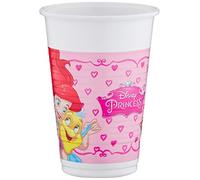 Disney Princess Cups Plastic 200ml 8Ct