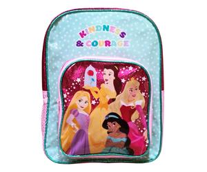 Disney Princess Deluxe Backpack Girls Pink Kindness Courage