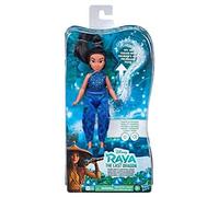 Disney Princess Disney Raya and the Last Dragon Young Raya and Kumandra Flower, Lights and Sounds Doll, Musical Toy for Kids, E9468