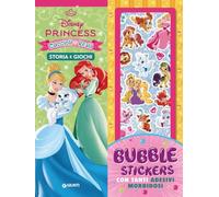 Disney princess e cuccioli reali. Bubble stickers. Storia e giochi. Ediz. illustrata. Con Adesivi (Puffy stickers)