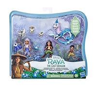 Disney Princess,E9474 and the Last Dragon Kumandra Story Set, 7 Dolls and Doll Accessories, Raya, Sisu, Ongis, Boun, and Sisu