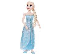Disney Princess Elsa Playdate 81cm Doll, Includes Doll Accessories | Official Frozen by Jakks Pacific, My Size Articulated Doll, Includes Icy Hairbrush to Brush Her Hair, For 3+
