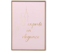 Disney Princess Experts in Elegance Castle Framed Wood Wall Decor | Beautiful Princess Wall Art for Home