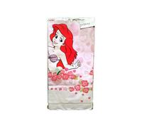 Disney Princess Floral Party Table Cover Light Pink/white/red (One Size)
