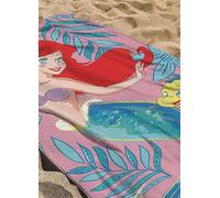 Disney Princess Flounder Fun 100% Cotton Beach Towel Multi
