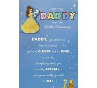 Disney Princess - for You Daddy - Father's Day Card