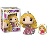 Disney Princess Funko POP Vinyl Figure | Aurora (Gold) with Pin, One Size
