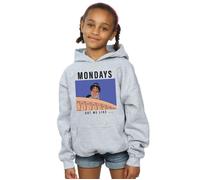Disney Princess Girl's Jasmine Mondays Got Me Like Hoodie in Grey | Size: 7-8 Years Disney Princess Grey 7-8 Years