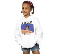 Disney Princess Girl's Jasmine Mondays Got Me Like Hoodie in White | Size: 9 Years Disney Princess White 9 Years
