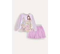 Disney Princess Girl's Top & Tutu Set | Size: 2-3 Years Disney Princess Multicolor 2-3 Years