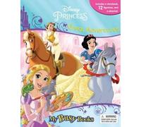 Disney Princess Great Adventures My Busy Books - Storybook, 10 figurines, playmat