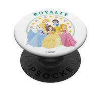 Disney Princess Group Chibi Princess Royalty PopSockets Swappable PopGrip