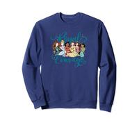 Disney Princess Group Shot Royal Courage Script Sweatshirt