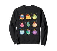 Disney Princess Holiday Enchanting Christmas Ornaments Sweatshirt